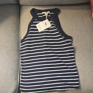 Free Assembly Women's Sleeveless Halter Tank Top